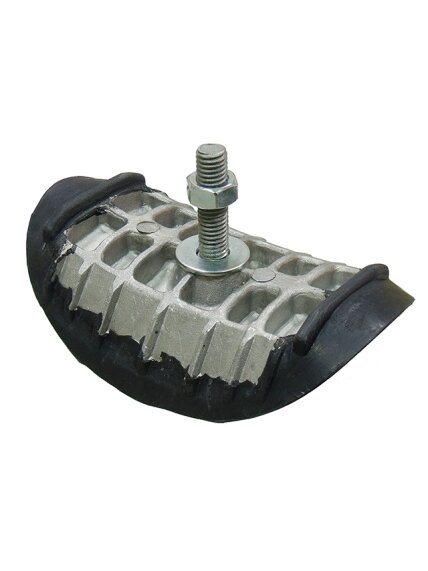 Rim lock 2.50 Aluminium/Rubber Rim lock 2.50 Aluminium/Rubber