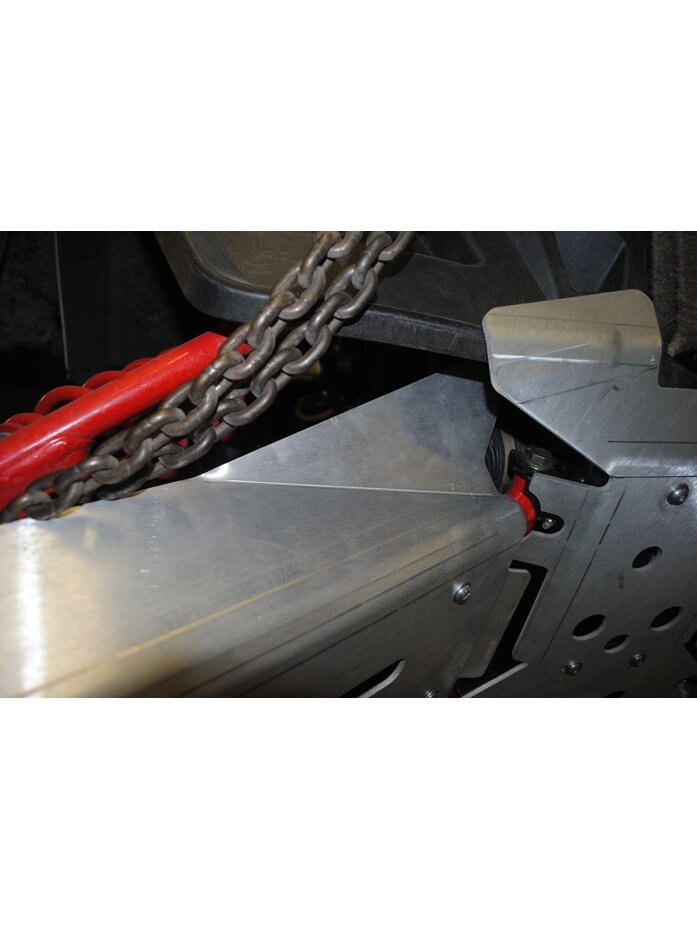 Ricochet ATV Polaris RZR 900 4 seat 2012-14, Skidplate Set 4