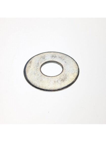 RONDELLE PLATE 5/8 ZINC BLANC RONDELLE PLATE 5/8 ZINC BLANC