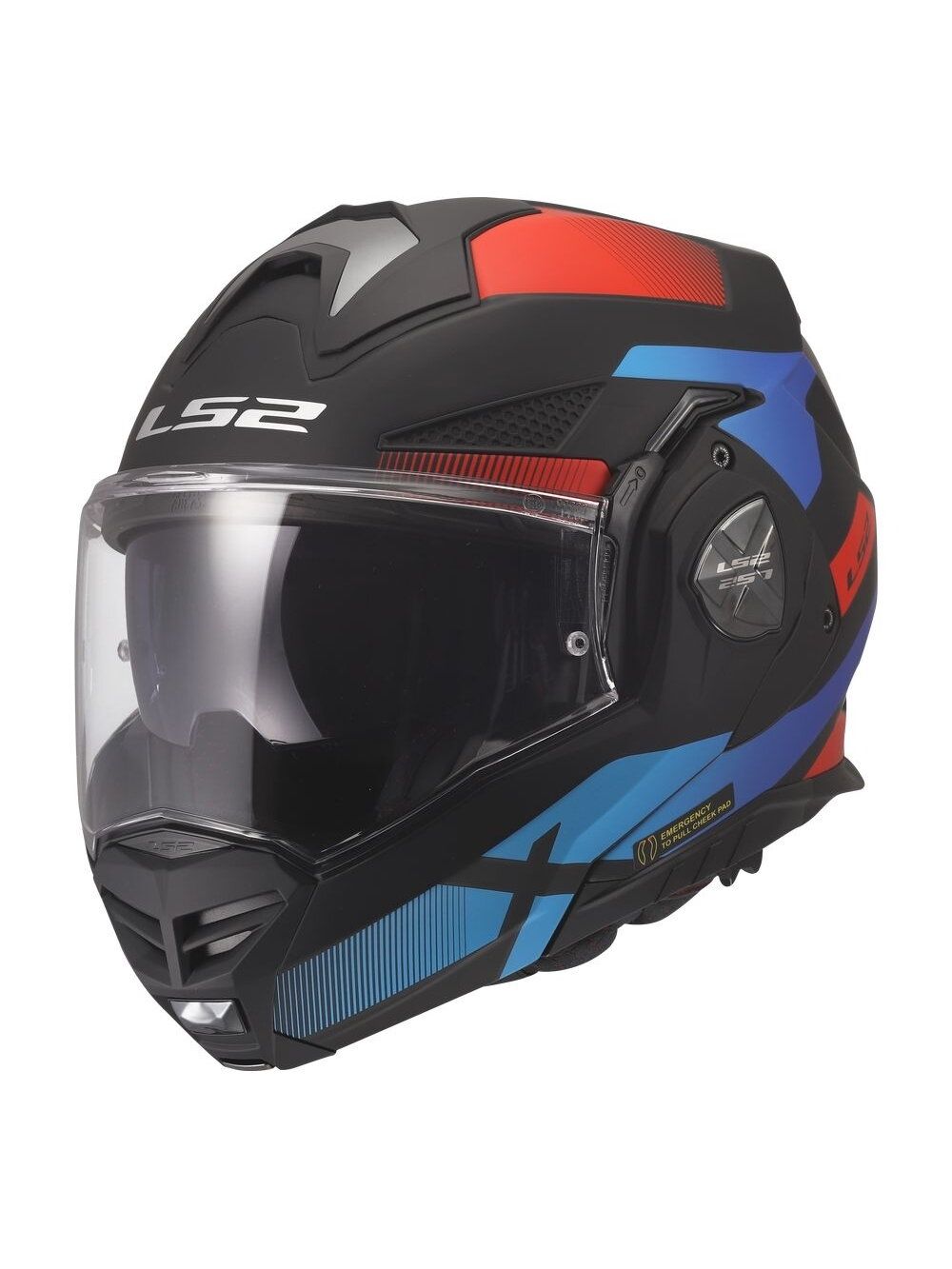 ŠALMAS LS2 FF901 ADVANT X NOVA – JUODA / RAUDONA / MĖLYNA SPALVA ŠALMAS LS2 FF901 ADVANT X NOVA – JUODA / RAUDONA / MĖLYNA SPALVA