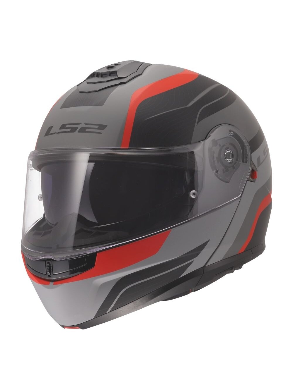ŠALMAS LS2 FF908 STROBE II MONZA – JUODA / PILKA / RAUDONA SPALVA ŠALMAS LS2 FF908 STROBE II MONZA – JUODA / PILKA / RAUDONA SPALVA