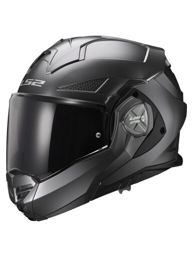 ŠALMAS LS2 FF901 ADVANT X SOLID – MATINĖ TITANO SPALVA