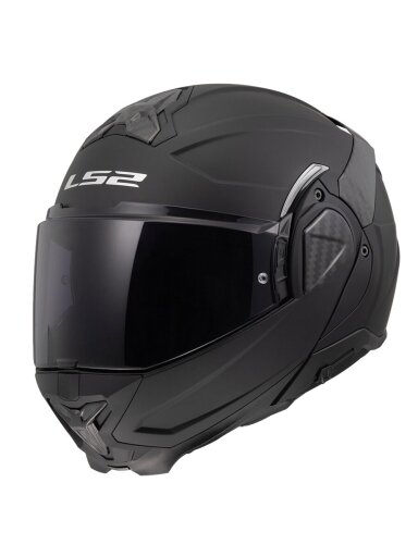 ŠALMAS LS2 FF910 ADVANT II SOLID – MATINĖ JUODA SPALVA