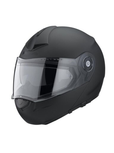 ŠALMAS SCHUBERTH C3 PRO MODULINIS MATINIS JUODAS