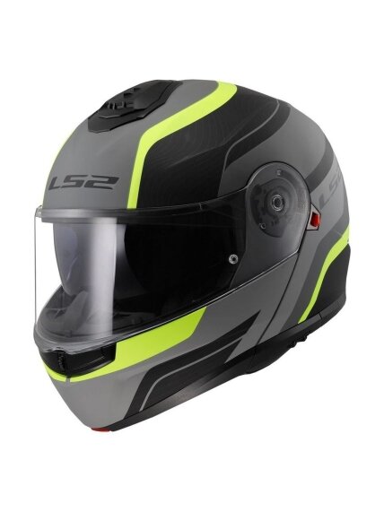 ŠALMAS LS2 FF908 STROBE II MONZA – MATINĖ JUODA / HI-VIZ GELTONA SPALVA ŠALMAS LS2 FF908 STROBE II MONZA – MATINĖ JUODA / HI-VIZ GELTONA SPALVA