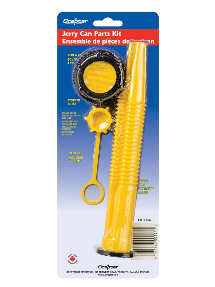 Scepter Parts Kit for Gas Cans (JCA4) Scepter Parts Kit for Gas Cans (JCA4)