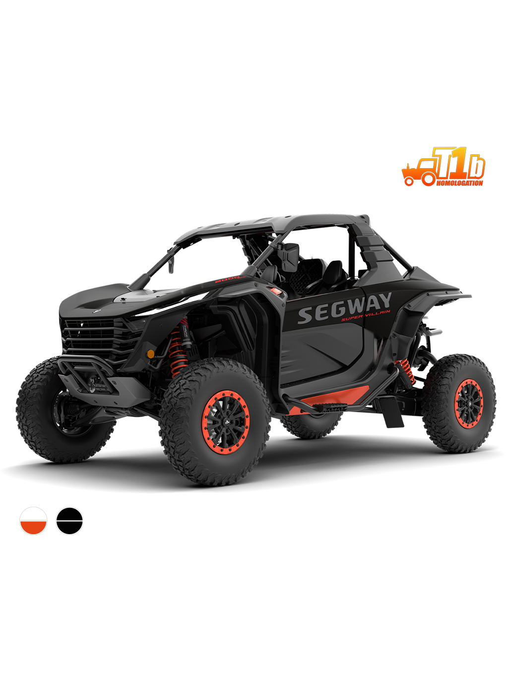 Segway Super Villain SX20T Premium, Black/Red Segway Super Villain SX20T Premium, Black/Red