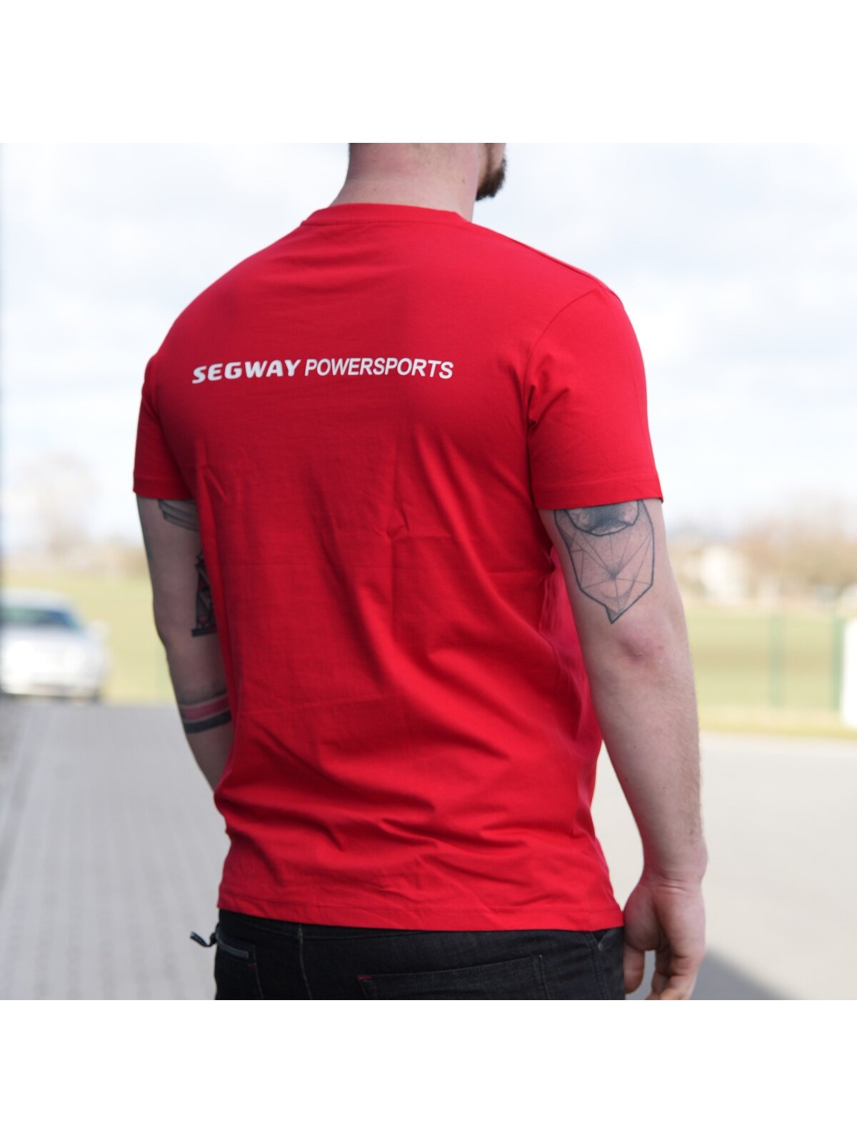 SEGWAY POWERSPORTS Red Men T-shirt 2 SEGWAY POWERSPORTS Red Men T-shirt 2