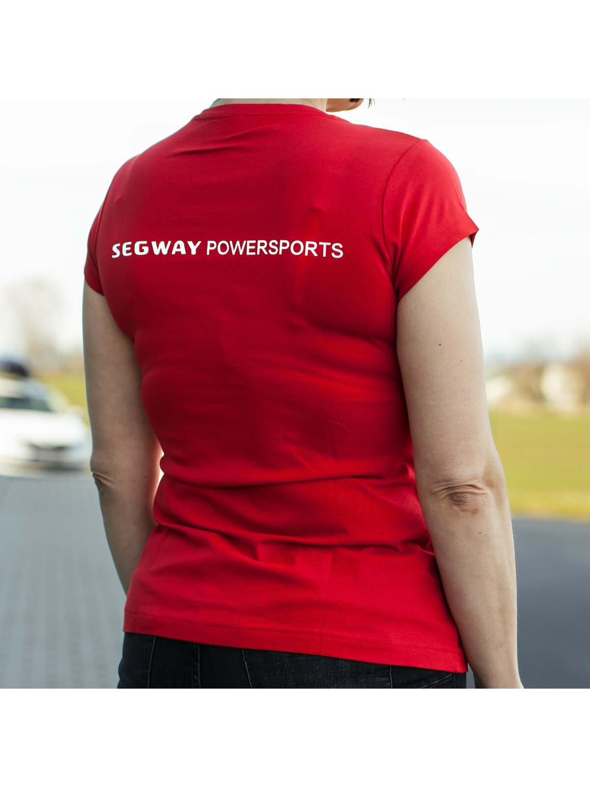 SEGWAY POWERSPORTS Red Women T-shirt 3 SEGWAY POWERSPORTS Red Women T-shirt 3
