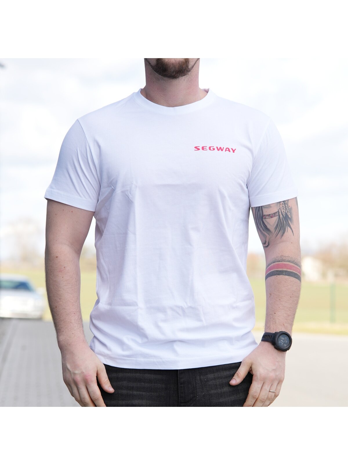 SEGWAY POWERSPORTS White Men T-shirt 4 SEGWAY POWERSPORTS White Men T-shirt 4