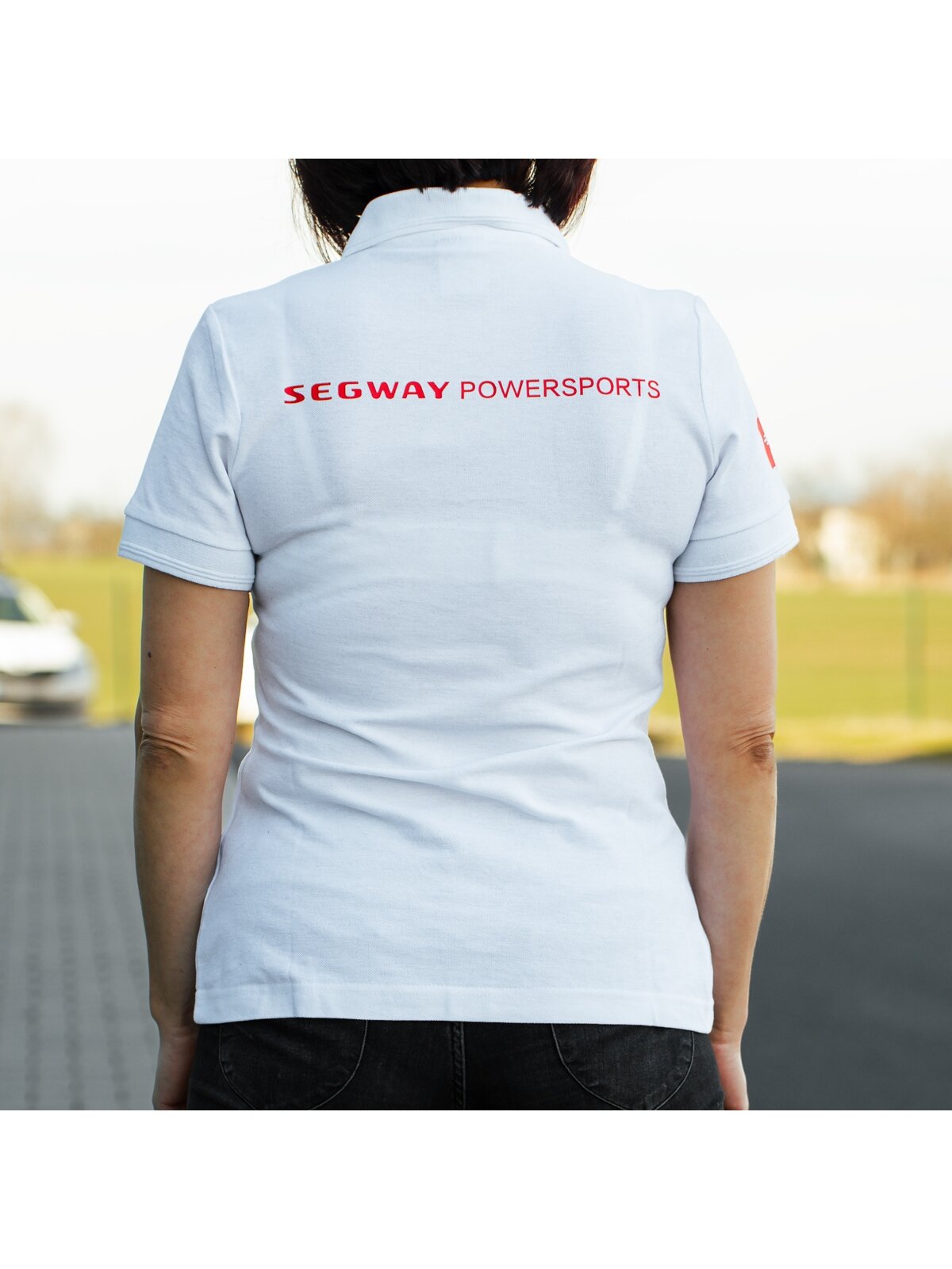SEGWAY POWERSPORTS White Women Polo T-shirt 9 SEGWAY POWERSPORTS White Women Polo T-shirt 9