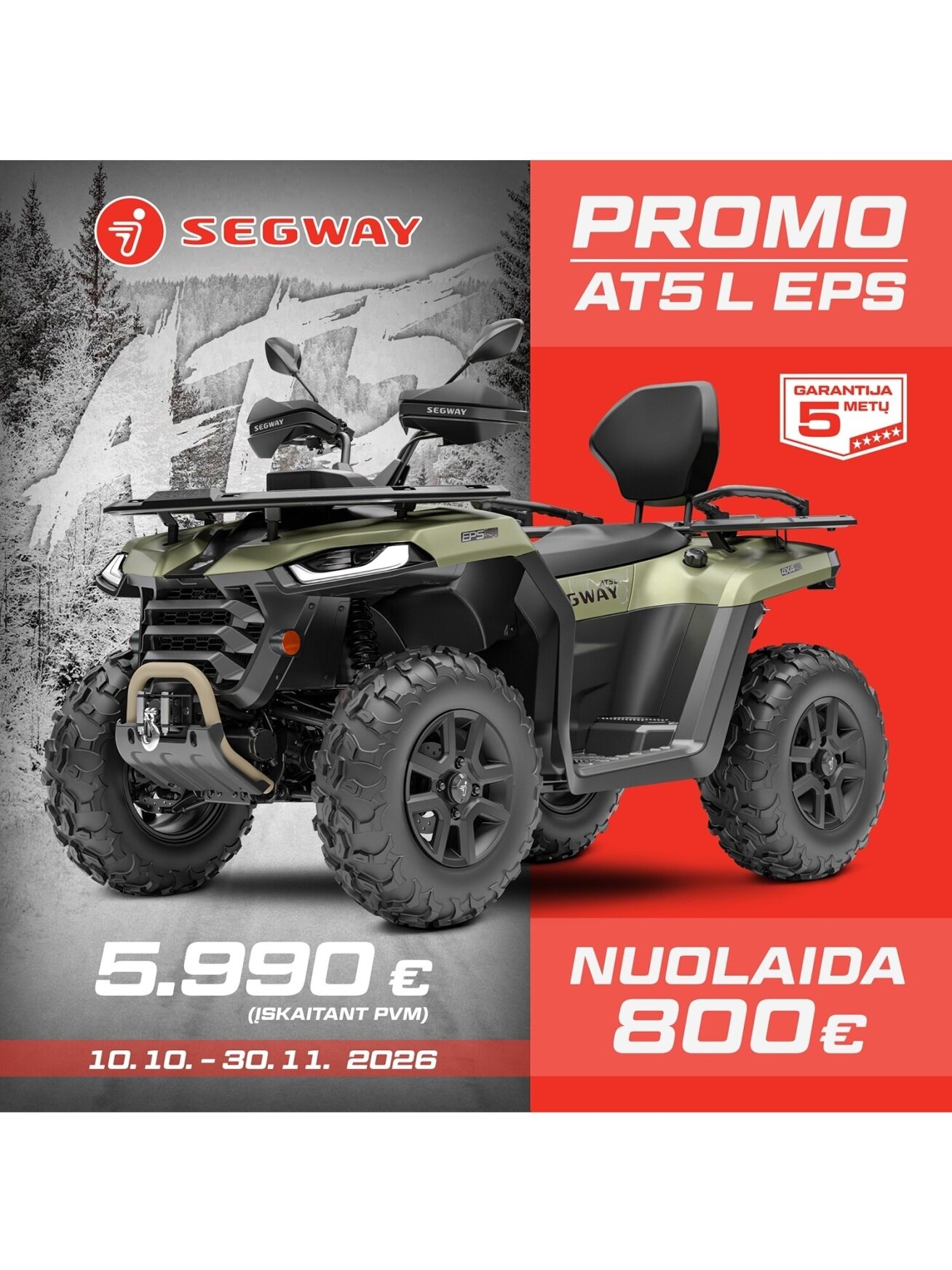 Segway AT5 L EPS (T3b)