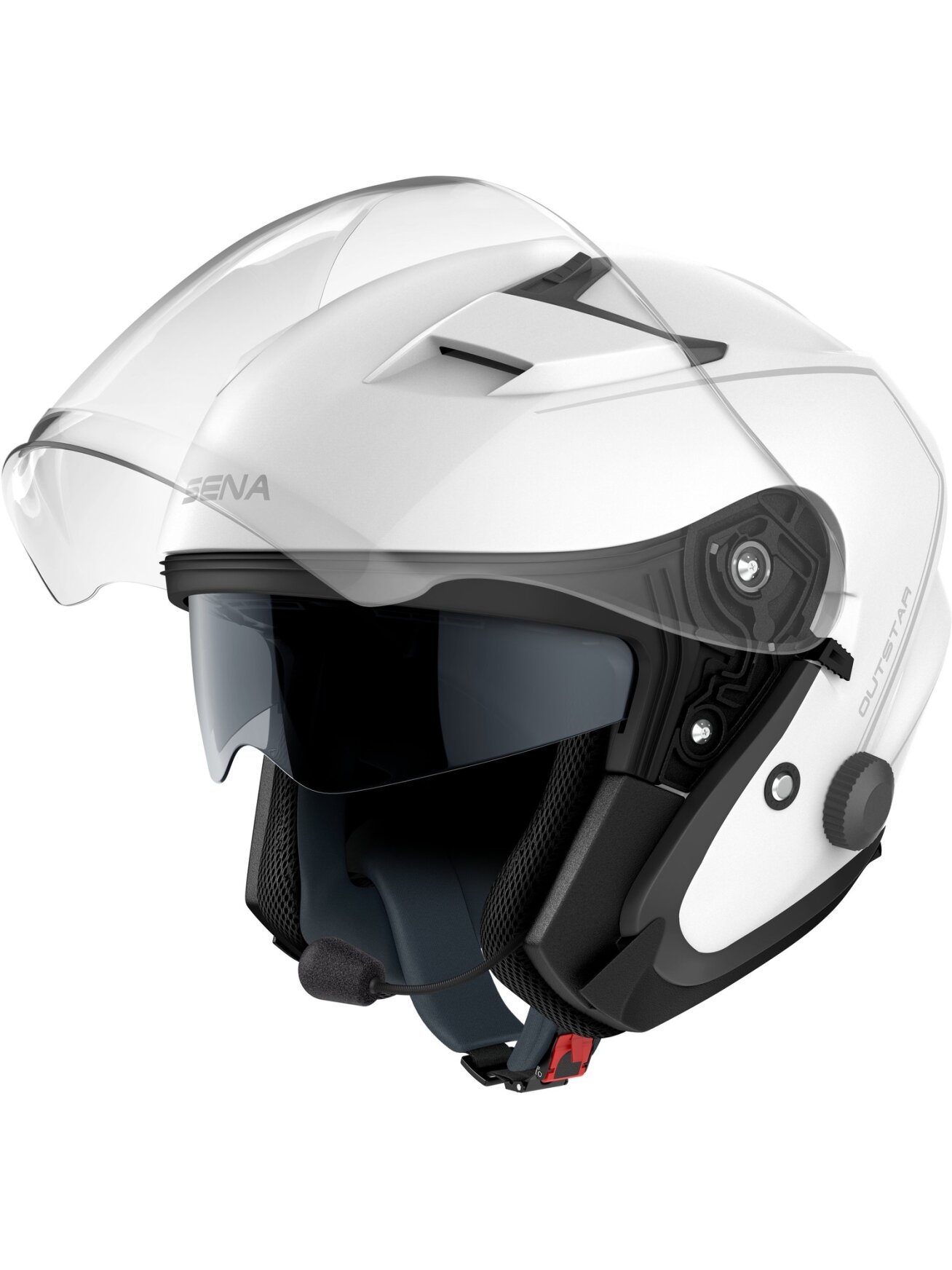 Sena Helmet Outstar 2 2206 White Sena Helmet Outstar 2 2206 White