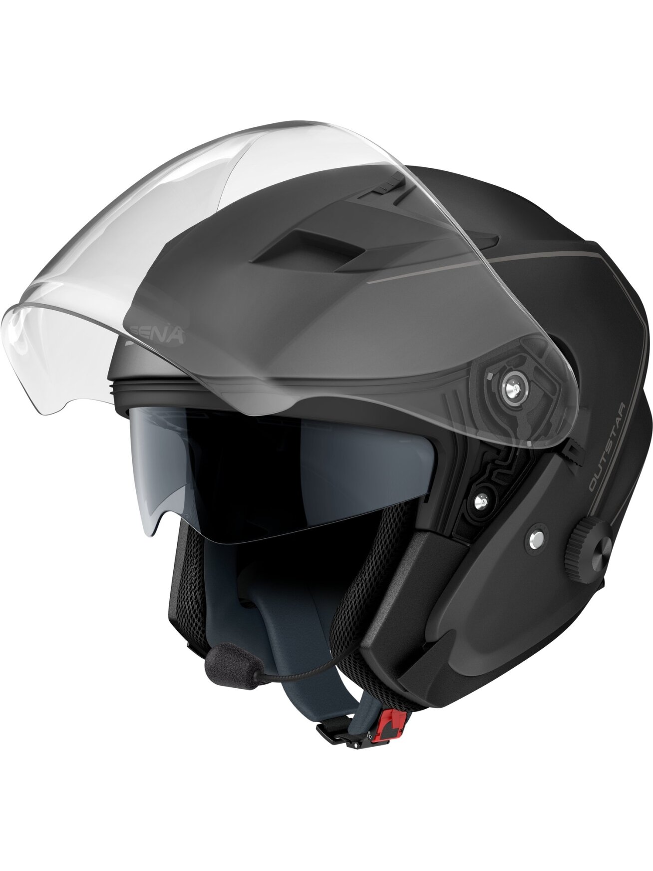 Sena Helmet Outstar S Matt Black Sena Helmet Outstar S Matt Black