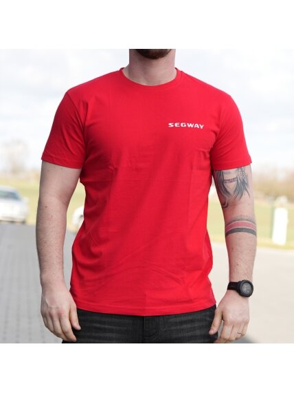 SEGWAY POWERSPORTS Red Men T-shirt 3