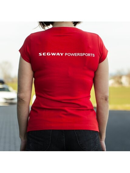 SEGWAY POWERSPORTS Red Women T-shirt 1 SEGWAY POWERSPORTS Red Women T-shirt 1