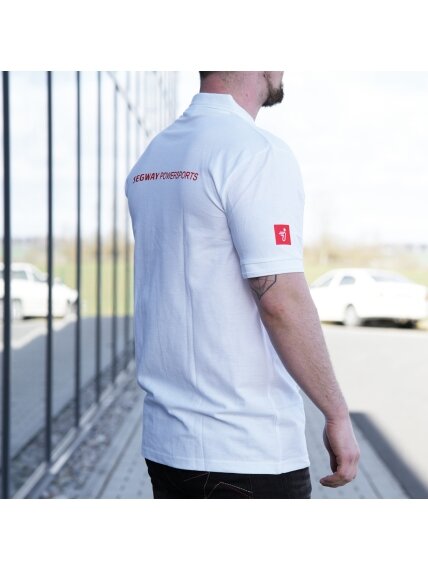 SEGWAY POWERSPORTS White Men Polo T-shirt 3