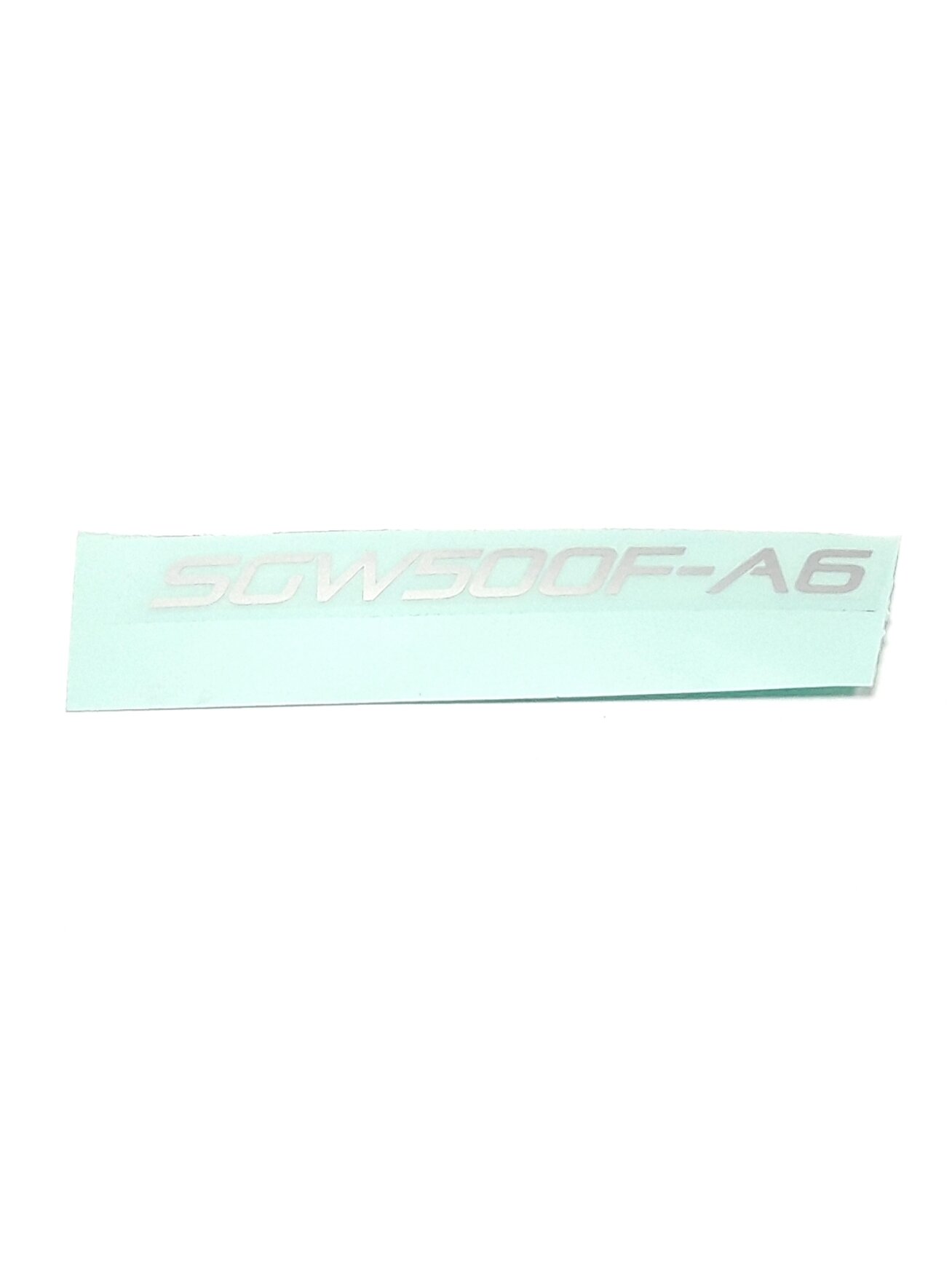 SGW500F-A6 DECAL SGW500F-A6 DECAL