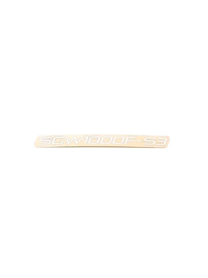 SGW1000F-S3 MODEL DECAL SGW1000F-S3 MODEL DECAL