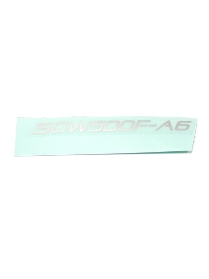 SGW500F-A6 DECAL SGW500F-A6 DECAL