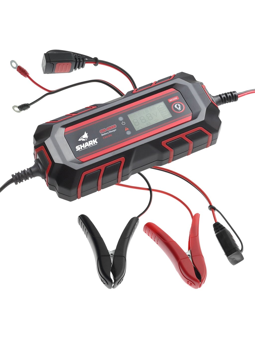 SHARK Battery Charger CN-4000, 6/12V, IP54, 4A DC