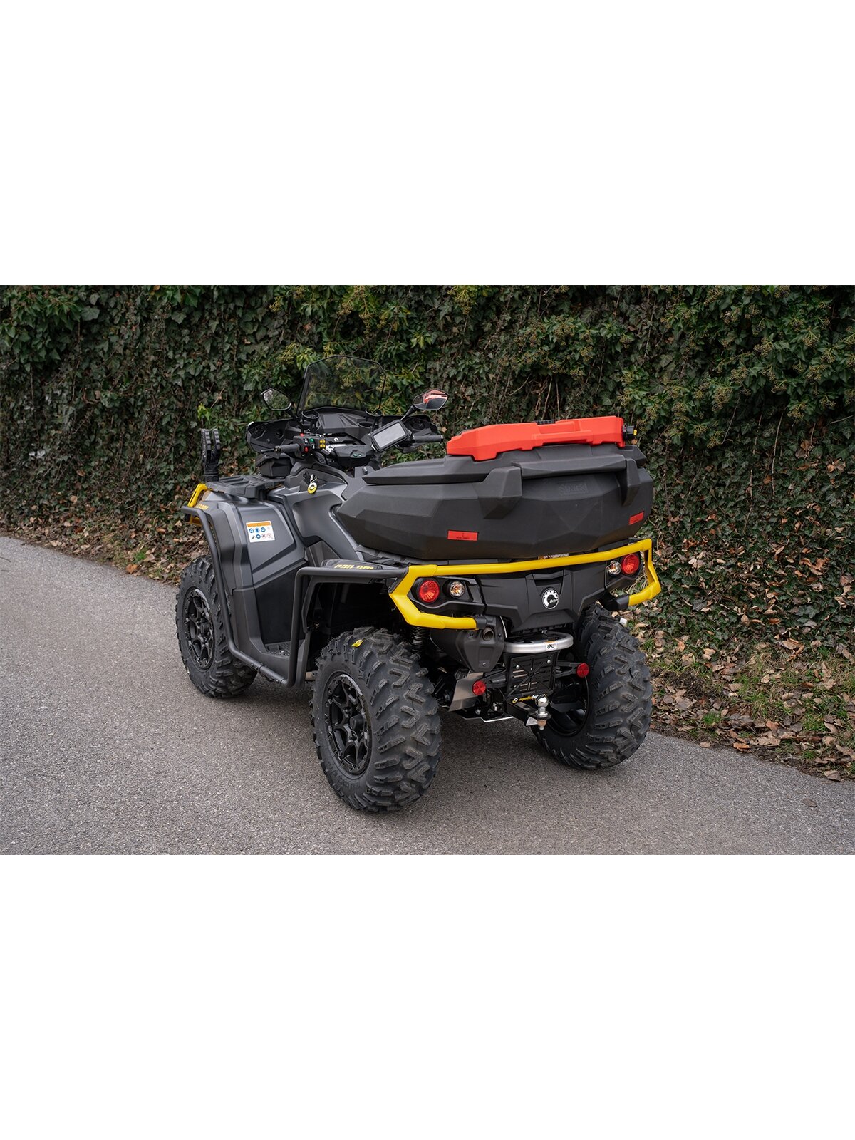 SHARK ATV Box AX130 for CAN-AM Outlander 650 -1000 G2 1 SHARK ATV Box AX130 for CAN-AM Outlander 650 -1000 G2 1