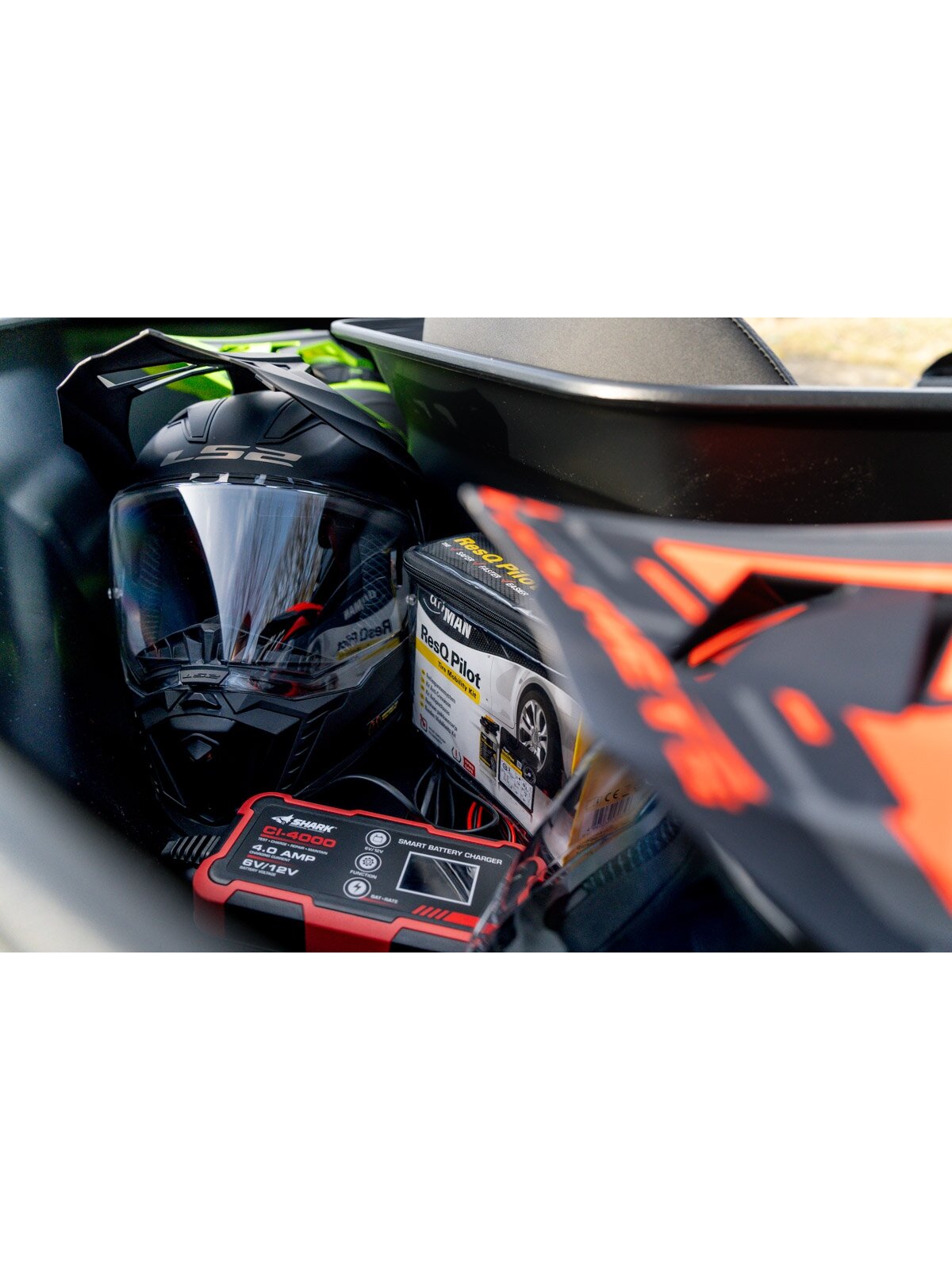 SHARK ATV Box AX165 for Segway AT5/AT6 9 SHARK ATV Box AX165 for Segway AT5/AT6 9