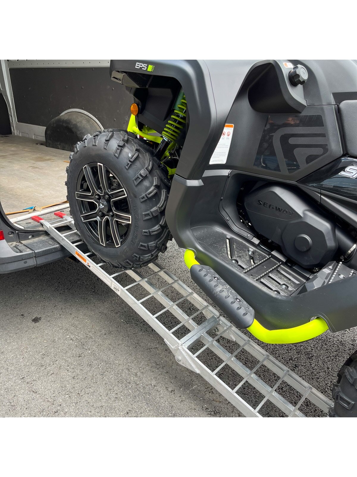 SHARK ATV, MOTO Aluminum RAMP (1pc) load capacity max. 340 kg 1