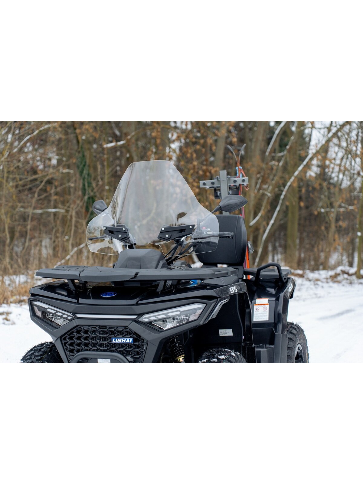 SHARK ATV WINDSHIELD (UNIVERSAL WITH MOUNTING KIT) 2025 2