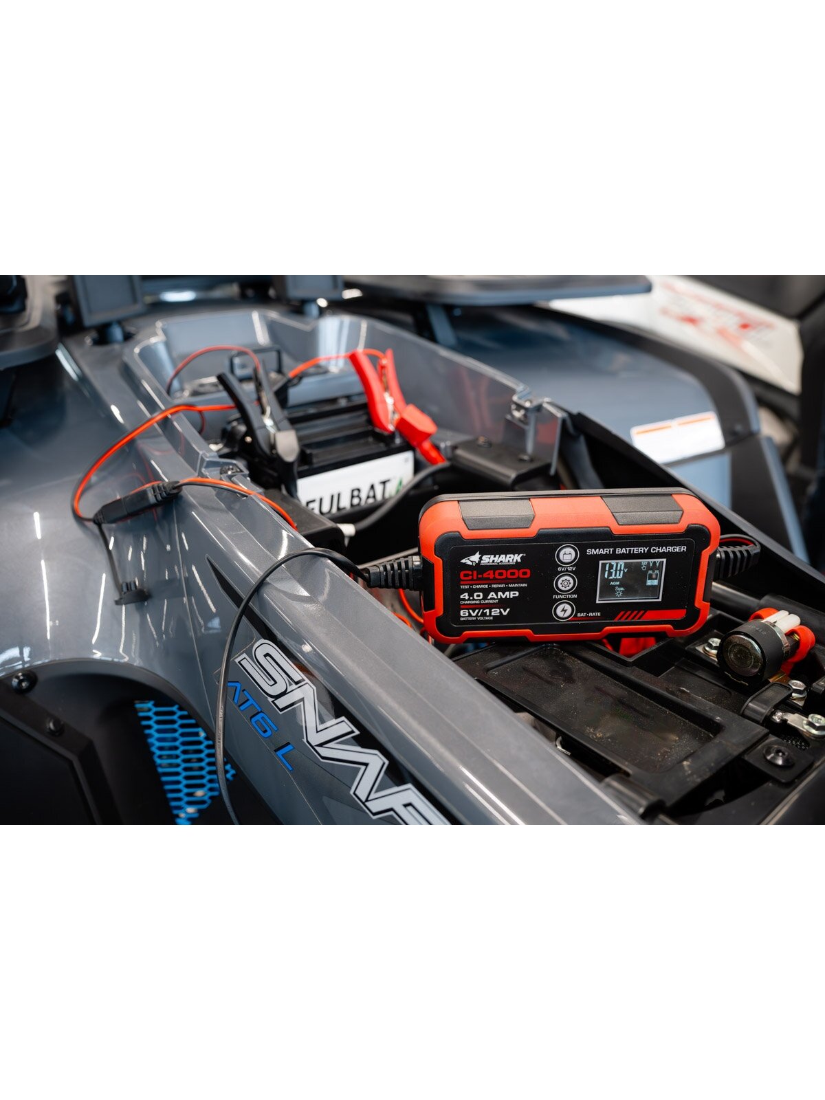 SHARK Battery Charger CI-4000 Li-ion, AGM, GEL and others 4