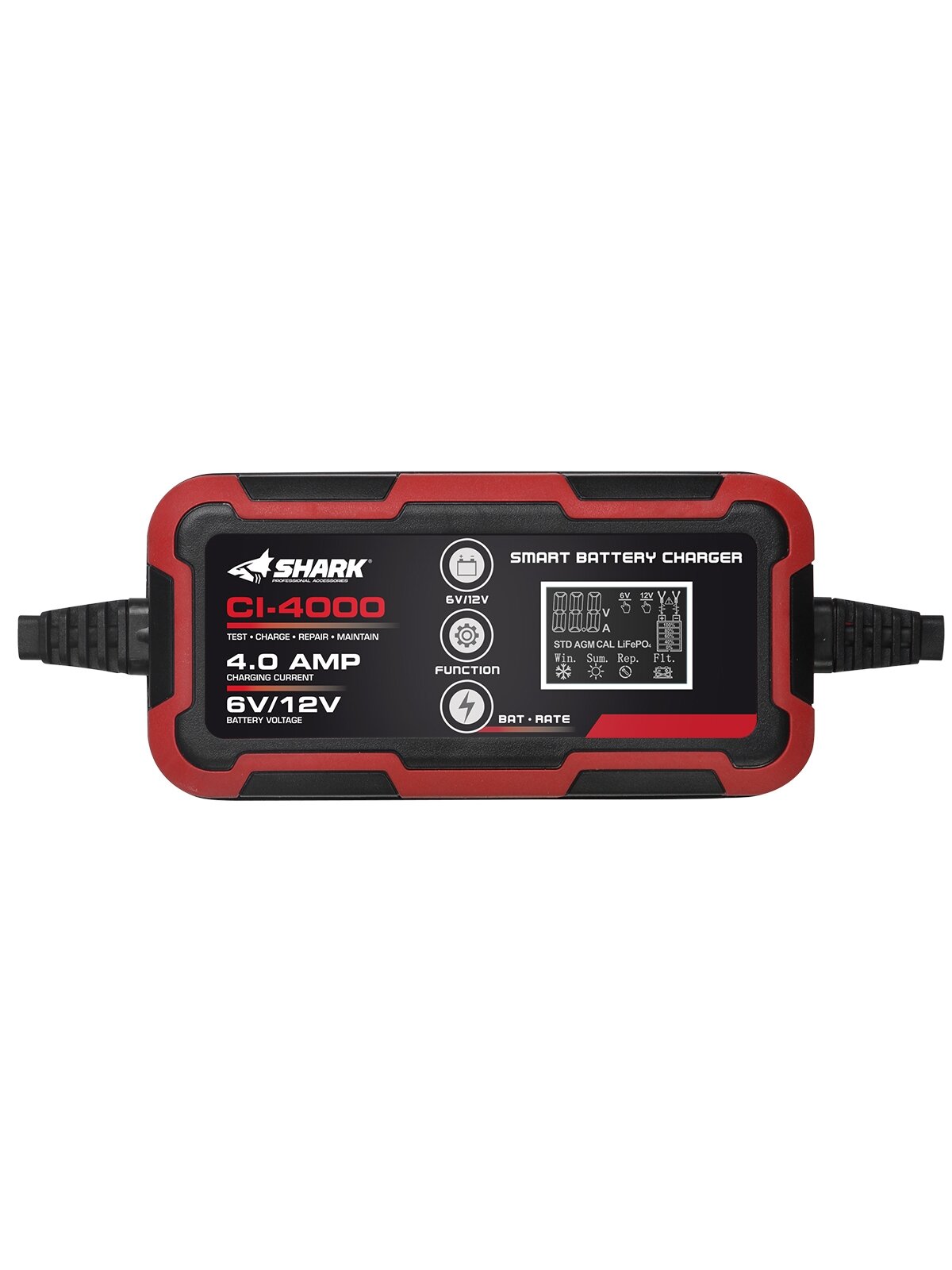 SHARK Battery Charger CI-4000 Li-ion, AGM, GEL and others 6