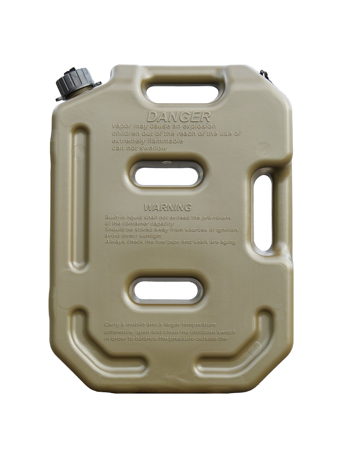 SHARK Fuel tank 10L green, 46 x 34x 10 cm