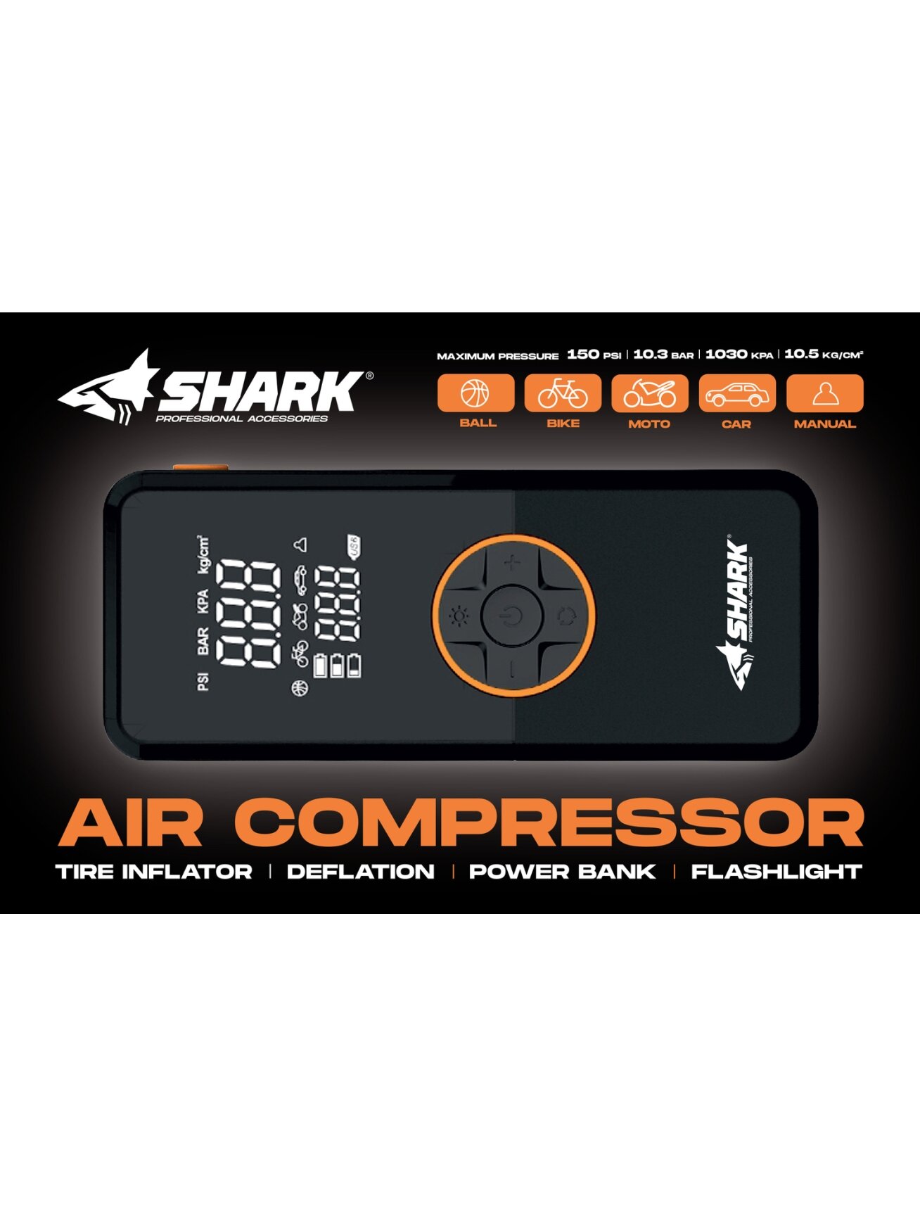 SHARK Battery Air Compressor BP-150 6