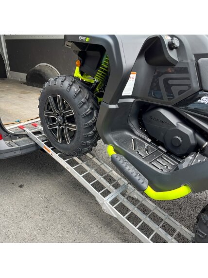 SHARK ATV, MOTO Aluminum RAMP (1pc) load capacity max. 340 kg 1 SHARK ATV, MOTO Aluminum RAMP (1pc) load capacity max. 340 kg 1