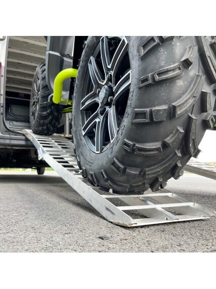 SHARK ATV, MOTO Aluminum RAMPS (2pcs) load capacity max. 680 kg 3