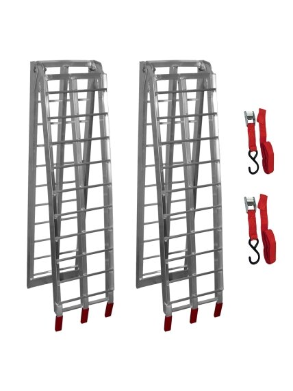 SHARK ATV, MOTO Aluminum RAMPS (2pcs) load capacity max. 680 kg