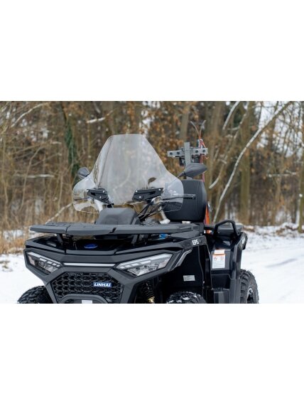 SHARK ATV WINDSHIELD (UNIVERSAL WITH MOUNTING KIT) 2025 2