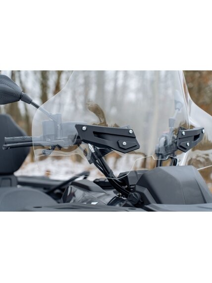 SHARK ATV WINDSHIELD (UNIVERSAL WITH MOUNTING KIT) 2025 SHARK ATV WINDSHIELD (UNIVERSAL WITH MOUNTING KIT) 2025