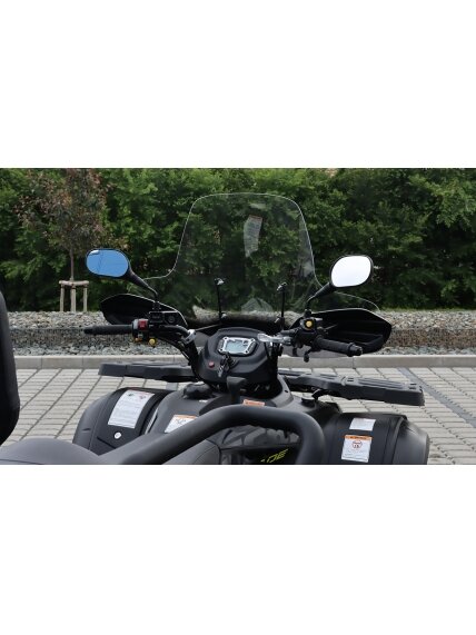 SHARK ATV WINDSHIELD (UNIVERSAL WITH MOUNTING KIT) 5