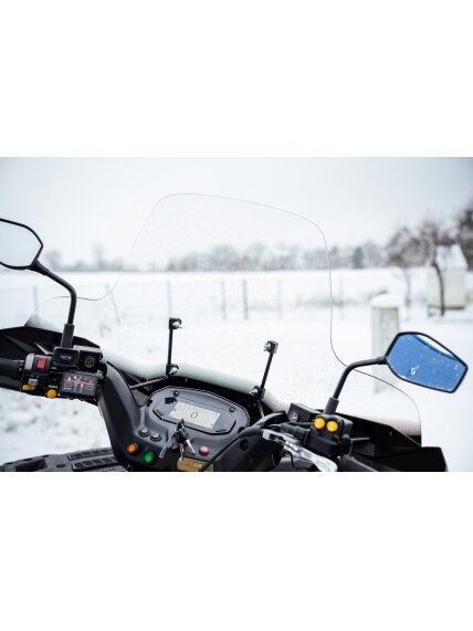 SHARK ATV WINDSHIELD (UNIVERSAL WITH MOUNTING KIT) 6
