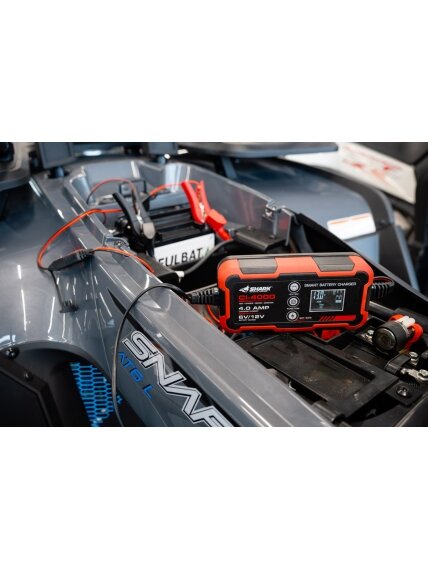 SHARK Battery Charger CI-4000 Li-ion, AGM, GEL and others 4