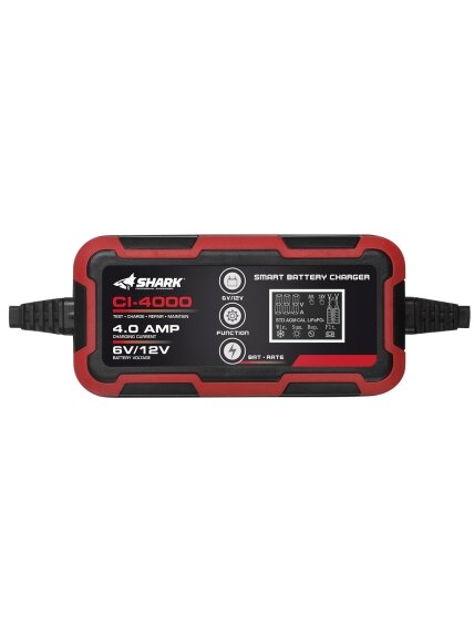 SHARK Battery Charger CI-4000 Li-ion, AGM, GEL and others 6