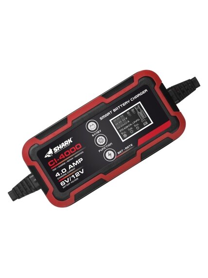 SHARK Battery Charger CI-4000 Li-ion, AGM, GEL and others SHARK Battery Charger CI-4000 Li-ion, AGM, GEL and others
