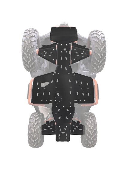 SHARK Skidplate SEGWAY Snarler AT6 S Black SHARK Skidplate SEGWAY Snarler AT6 S Black