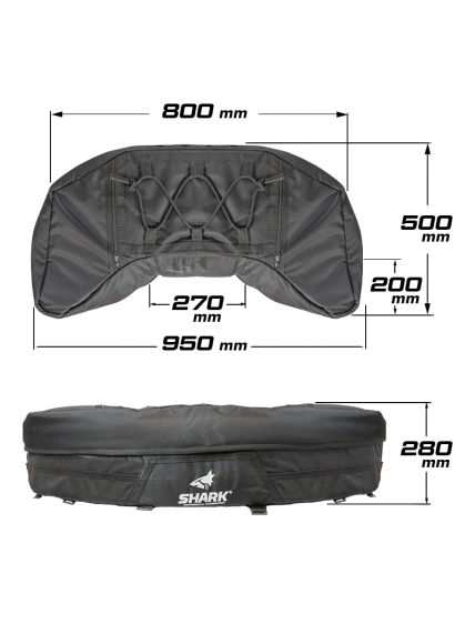 SHARK textile box for ATV, large 11 SHARK textile box for ATV, large 11