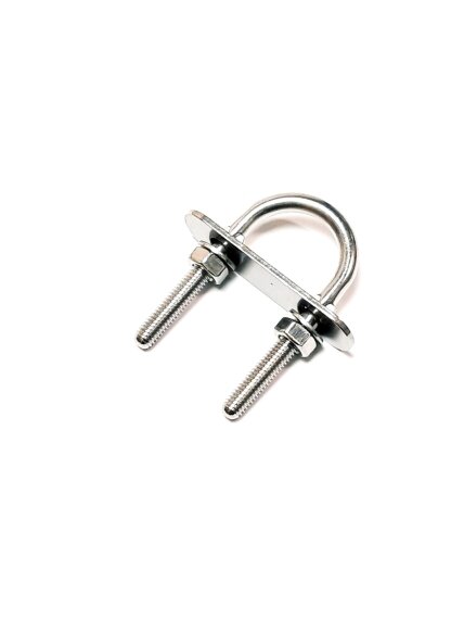SHARK U-BOLT 1pc with Stainless steel plate M6x90mm 1