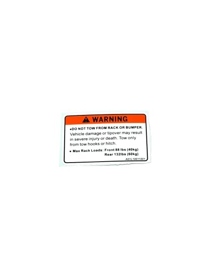 SHELF LOAD LABEL SHELF LOAD LABEL