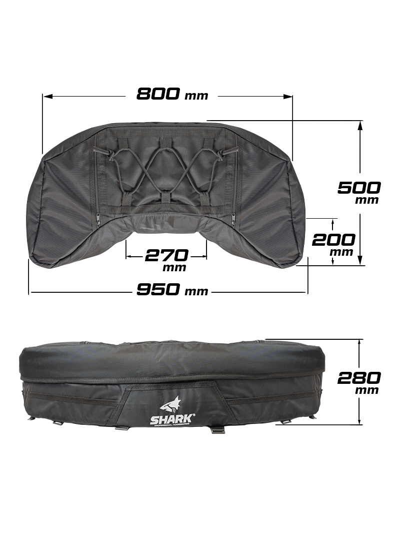 SHARK textile box for ATV, large 11 SHARK textile box for ATV, large 11