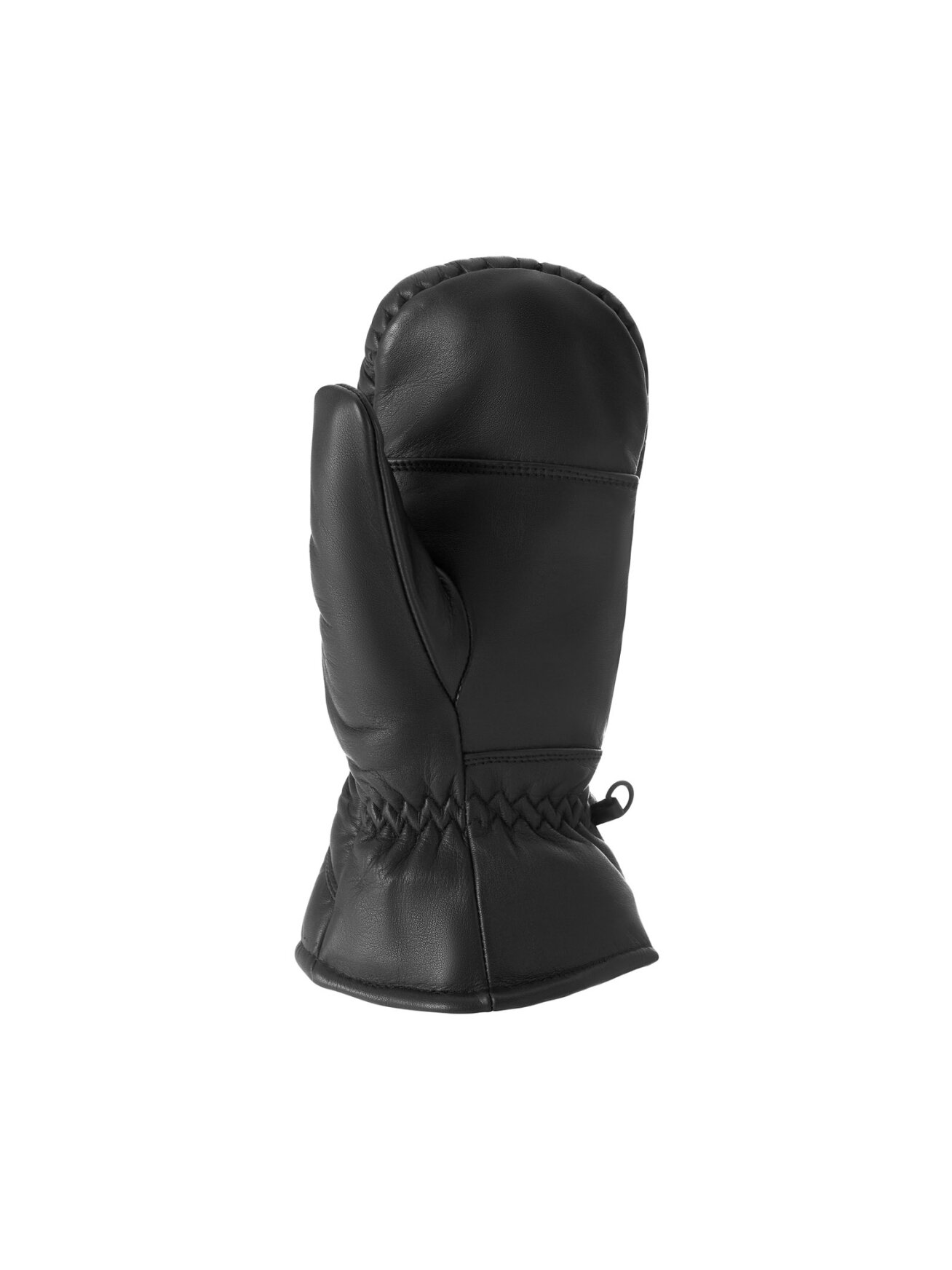 Snowpeople Mitten Full leather Junior Black 1 Snowpeople Mitten Full leather Junior Black 1