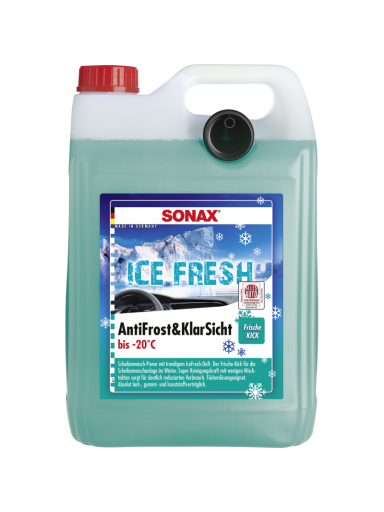 SONAX ŽIEMINIS LANGŲ APIPLOVIMO SKYSTIS "ICE FRESH" -20°C 5l